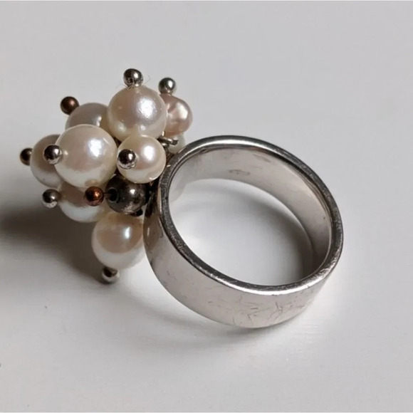 Atomic Pearl Ring - Picture 3 of 5